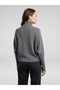 10902 Wool Blend Turtleneck Draped Sweater - 2