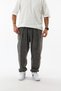 Velvet-Pleated Anthracite Men's Jogger Pants COC3624 - 5