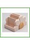 3D-Printed Floral Print Desktop Organizer: Makeup Brush Holder and Pencil Holder with Daisy Pattern GEN01