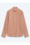 Salmon Solid Regular Fit Long-Sleeved Casual Cotton Blend Shirt 10161121-770 - 6