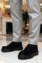 Men's Lace-Up Suede Casual Classic Derby Shoes with Thick Soles, Lined, Non-Slip Outsole, and Comfortable Fit - 2