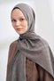 SOLEA JAKAR NORA PATTERNED SHALWAR - CHARCOAL GREY - 2