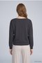 Short-Sleeved Batwing Sleeve Blouse 8750A Black - 3