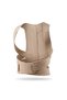 Prim Breathable Spine and Posture Orthosis, Adjustable Dorsal Support Brace with Removable Underarm Comfort Pads, Beige, Sizes S, M and L