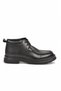 Black Classic Men's Genuine Leather Lace-Up Boot 600546