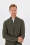 Half-zip, 100% Cotton selanik knit Sweater - 5