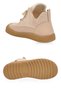Women's Beige Accessorized Lace-Up Sneaker Boot 669267 - 5