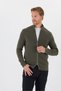 Double-Zip, 100% Cotton Brioche Knit Sweater - 3