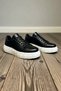 Men's Lace-Up High-Top Casual Sneakers with Orthopedic Lining, Non-Slip Sole, and Lined Interior