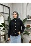 تونيك بياقة واسعة - أسود - 3