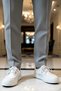Men's Lace-Up Leather Casual Shoes with Orthopedic Soles: Comfortable, Relaxed, Modern, Seasonal, Stylish - 4