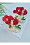 Red Fish Amigurumi Cute 2-Piece Snap Button Children's Hair Accessory - 3
