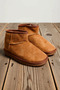 Women's Laceless Fur-Trimmed Short Suede Boots—Heat-Retaining, Soft Lined, Winter-Ready, Non-Slip Sole, for Everyday Use