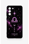 Samsung S21FE Compatible Libra-Themed Patterned Silicone Case - 2