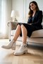 Women's Zip-Up Boots with Elastic-Band, Orthopedic Sole, High-Heeled Boots with Buckled Belt and Ankle Strap—Casual, Comfortable, and Elegant - 3