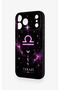 iPhone 17 Pro Max Compatible Libra-Themed Patterned Silicone Case - 4