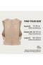 Prim Breathable Spine and Posture Orthosis, Adjustable Dorsal Support Brace with Removable Underarm Comfort Pads, Beige, Sizes S, M and L - 5