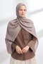 SOLEA JACQUARD ICON PATTERNED SCARF - ASH - 2