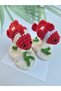 Red Fish Amigurumi Cute 2-Piece Snap Button Children's Hair Accessory - 4