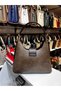 New Season Women's Baguette Bag: Faux Leather Casual-Chic Shoulder Bag - 4