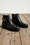 Women's Zipper-Closure, Elastic-Band, Orthopedic Sole, Heeled Boots with Side Buckles—Comfortable for Everyday Wear, Ankle-Length, Non-Slip