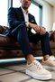 Men's Suede Lace-Up Casual Classic Sneakers with Orthopedic Support, Non-Slip Sole, and All-Season Comfort - 3