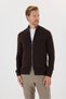 Double-Zip, 100% Cotton Brioche Knit Sweater - 2