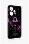 Infinix Hot 30i Compatible Libra-Themed Patterned Silicone Case - 3