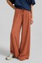 WIDE-LEG KNITTED PANTS WITH ELASTIC WAISTBAND - 2