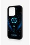 iPhone 15 Pro Compatible Silicone Case with Cancer Zodiac Sign Design - 4