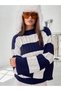Striped Knitted Patterned Knitwear Sweater - 4