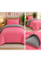 Rabia Tekstil Single-Size Wellsoft Thermal Duvet 155x215 cm – Reversible, Soft-Textured, Suitable for All Seasons