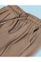 Infant Boys Brown Plain Pique Track Pants - 2