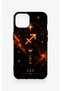 iPhone 14-Compatible Silicone Case with Sagittarius Zodiac Sign Design - 2
