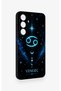 Samsung S24Fe Compatible Silicone Case with Cancer Zodiac Sign Pattern - 3