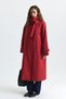Buckle Detailed Long Trench Coat - 2
