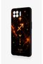 Oppo Reno 4 Lite Compatible Silicone Case with Sagittarius Zodiac Sign Design - 4