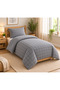 Rabia Tekstil Single-Size Wellsoft Thermal Duvet 155x215 cm – Reversible, Soft-Textured, Suitable for All Seasons - 2