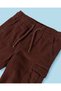 Infant Boys Brown Cargo Joggers - 2