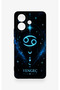Vivo V60 Lite Compatible Cancer Zodiac-Themed Patterned Silicone Case - 2