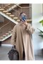 TRENCH COAT WITH A BELTED COLLAR AND PLAID LINING - 8