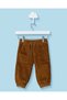 Infant Boys Brown Textured Joggers