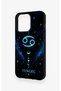 iPhone 13 Pro Compatible Silicone Case with Cancer Zodiac Sign Pattern - 4