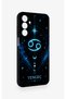 Samsung A25 Compatible Silicone Case with Cancer Zodiac Sign Pattern - 3