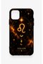 iPhone 11-Compatible Leo Zodiac-Themed Patterned Silicone Case - 2