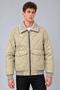 Winter Faux Leather Jacket with Fur-Trimmed Collar and Quilted Padding KMD 862_50543 - 6