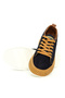 Genuine Nubuck Leather Navy Blue EVA Sole Men's Sneakers - 1185 - 5