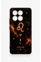 Poco X6 Pro Compatible Leo Zodiac-Themed Patterned Silicone Case - 2
