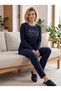 Women's Breathable Cotton Pajama Set, 4-Piece Bundle (M - L - XL - 2XL) | Soft, Breathable Loungewear Set