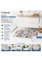70 X 34 CM RECTANGULAR PATTERNED WATER-ABSORBENT - NON-SLIP BATHROOM & BATHTUB MAT (5496) - 2